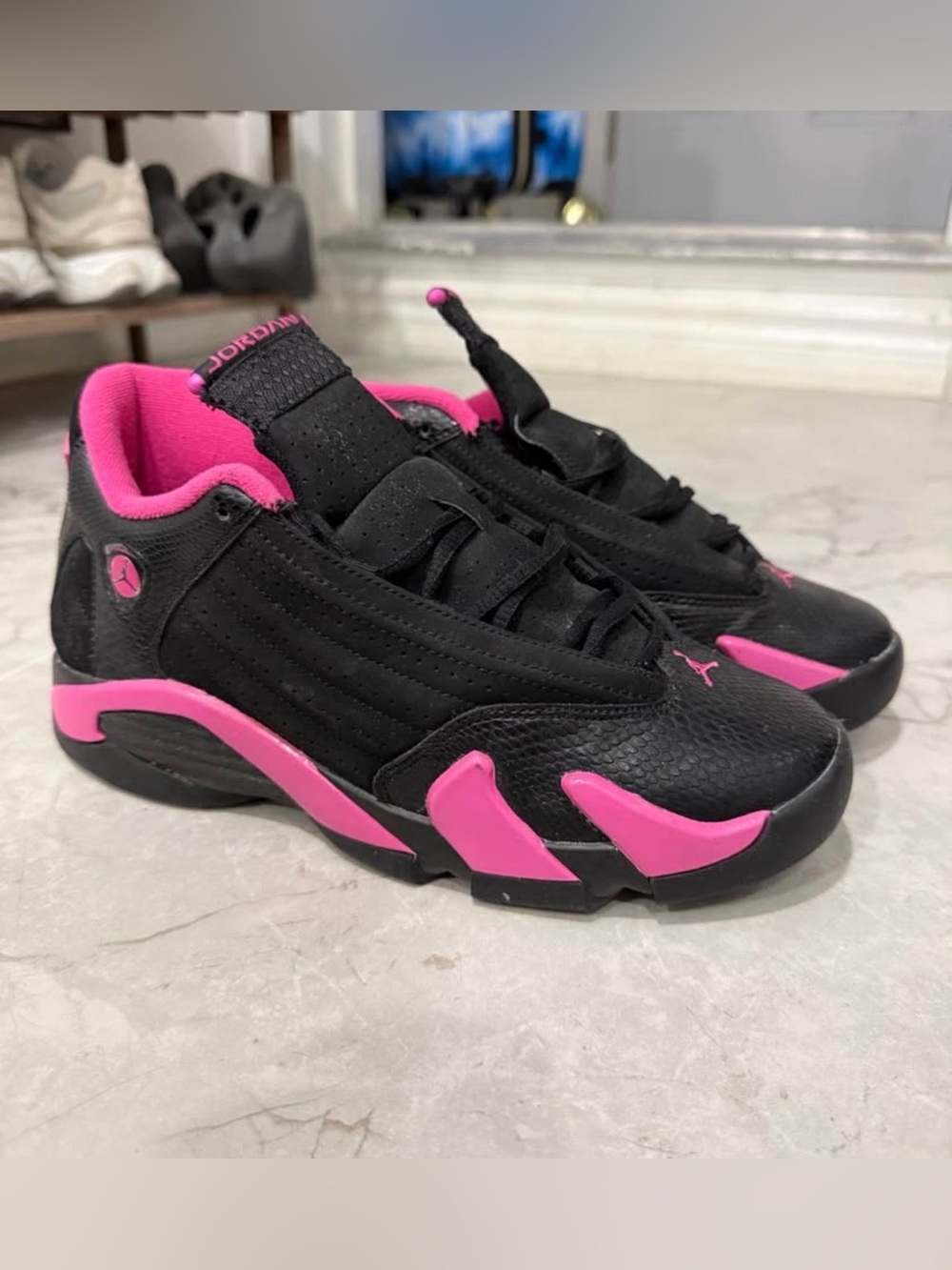Retro Jordan 14 Desert Pink from 2011